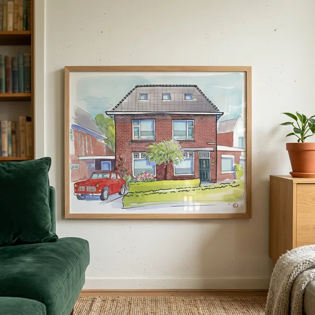 Het nieuwe huis van Marieke